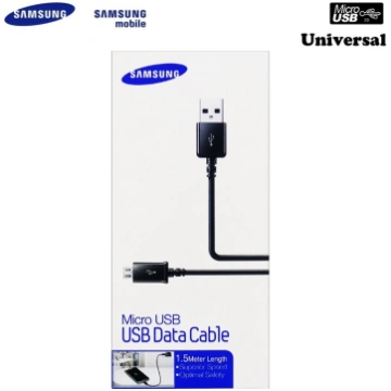 Samsung Micro-USB to USB Data Cable 1 5m Black Bul