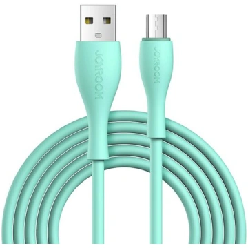 USB - micro USB kabelis 3A 2 m - zaļš Joyroom