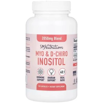 MYO & D-Chiro Inositols, SMNutrition, 120 kapsulas