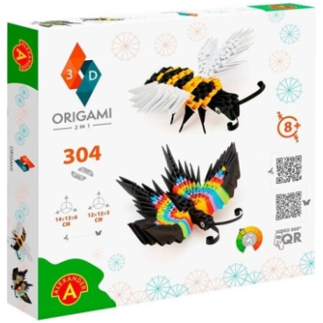 Origami 3D Alexander - 2in1 tauriņš/bite