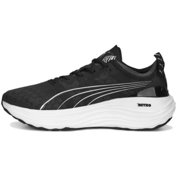 PUMA ForeverRun Nitro "Black White" Women"s 377758