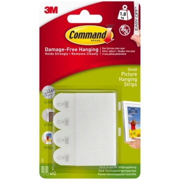 COMMAND Lentes rāmju piekāršanai 3M 17202UKN, balt