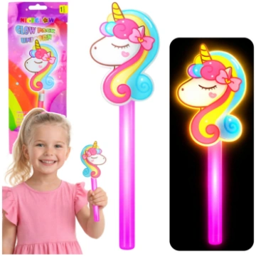 Unicorn Fluorescent Glow-in-the-Dark Neon Stick Wa