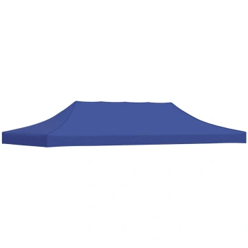 Dārza nojumes jumts, 3x6 m, zils