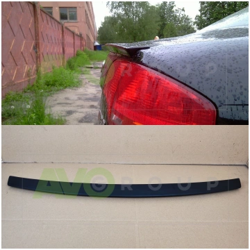 S Line Style Aizmugurējais spoileris priekš AUDI A