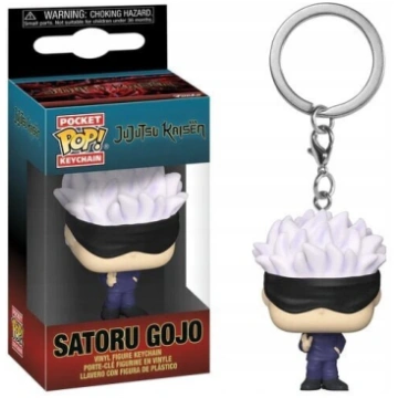Pocket Pop Jujutsu kaisen Satoru Gojo Keychain Fun