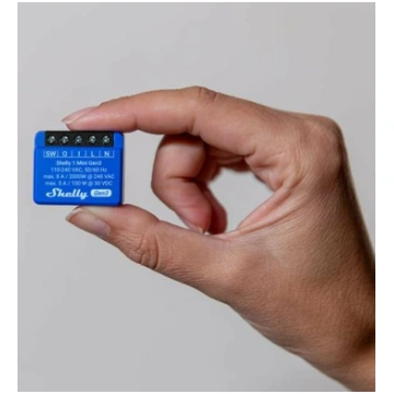 Shelly 1 Mini Gen3 Smart switch 1P Blue