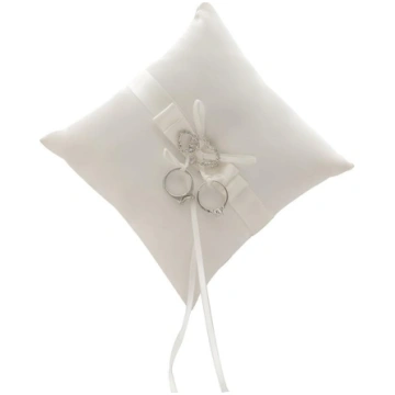Awtlife Double Heart Rhinestone kāzu gredzens spil