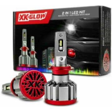 H8 / H9 XKGlow LED Bulbs w/ Devil Eye