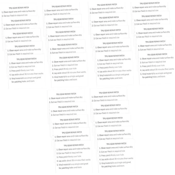 UPKOCH 3 komplekti telts remonta palīglīdzekļi Tel