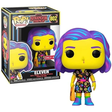 Funko „Stranger Things“ Eleven melnā gaismā spīdoš
