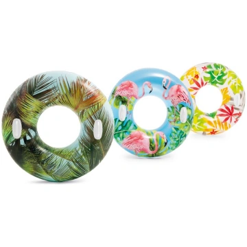Piepūšamais riņķis Intex Transparent