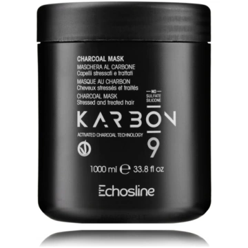 Echosline Karbon 9 Charcoal Mask maska bojātiem ma