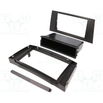 Radio frame; Mercedes; 2 DIN; black | RAM-40.143.1