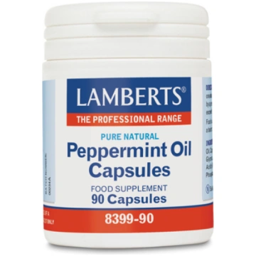 Peppermint Oil 50 mg Pure and Natural 90 Capsules 
