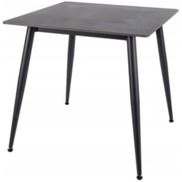 Galds Signal Meble Rion, 80x80 cm, melns