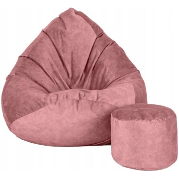 Sēžammaiss ar pufu Mega Premium Terra Velour XXL, 