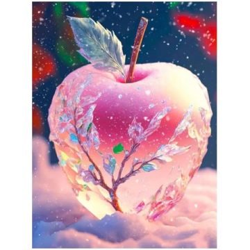MEZHEN 5D Diamond Painting Pictures Crystal Apple 