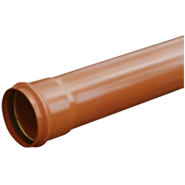 PVC caurule 200x5,9 T8; 3m Wavin