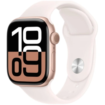 Apple Watch Series 10 GPS 46mm Rose Gold/Light Blu