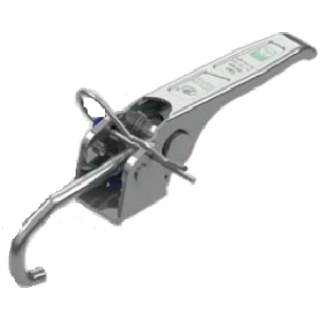 Sānu sakabe ar STEELPRESS ZB-03C āķi piekabei, spr