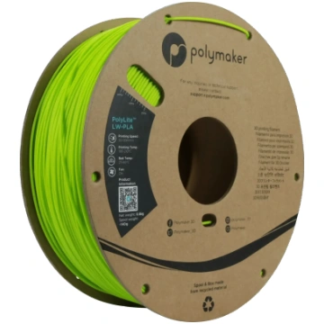 Bright Green POLYMAKER POLYLITE LW-PLA 1.75mm/800g