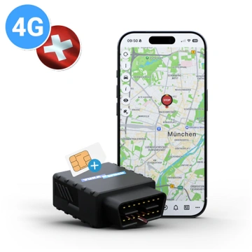 IoT YUKAtrack AIO GPS OBD2 4G Car Tracker with SIM