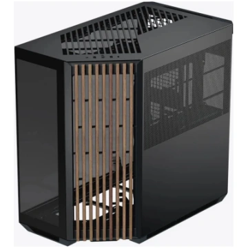APNX Midi Tower korpuss V1-W-BK-v1 — melns/koka ap