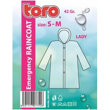 Toro Lietusmētelis sievietēm S-M BEracedog Lietuss