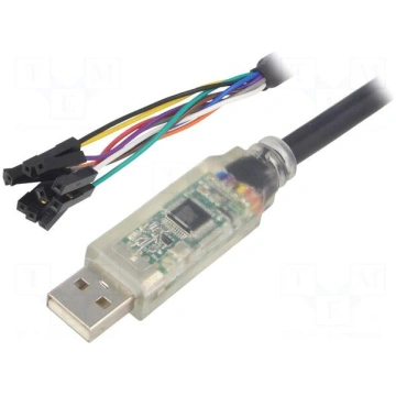 Module: cable integrated | UART,USB | 1.8m | 3.3VD