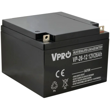 V-pro Akumulator VPRO 12V/26Ah 10434 (590376024055