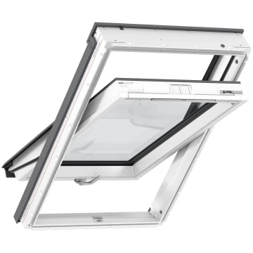 Jumta logs VELUX GLU CK04 0061B 55x98cm, ar roktur
