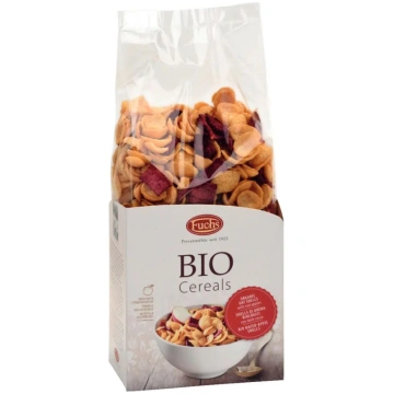 Auzu pārslas ar sarkaniem āboliem BIO CEREALS, eko