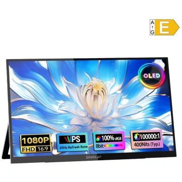 ZEUSLAP OL133ED Portable Monitor with a 13.3" Touc