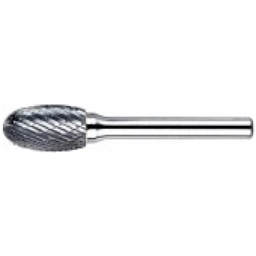 Borfrēze karbīda Ø6x10mm E formas ovāls Unknown GE
