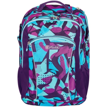 Herlitz Grundschulrucksack Ultimate leer CamoPurpl