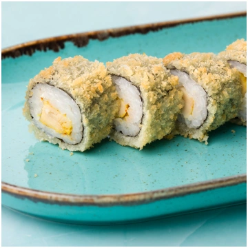 Chicken tempura maki