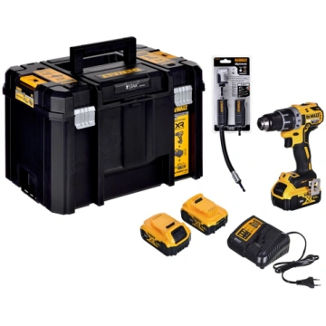 18V cordless screwdriver + angle bit driver DCD791