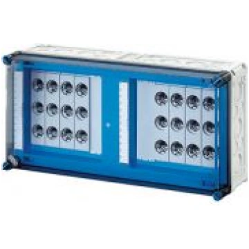 Mi fuse box, 8x3x25A, DII, E27 bus-mounted 630 A, 