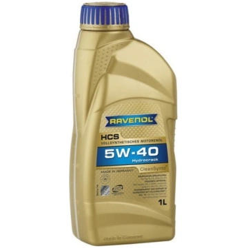 Motoreļļa HCS SAE 5W40 5W40 1L (VW 502.00 / VW 505