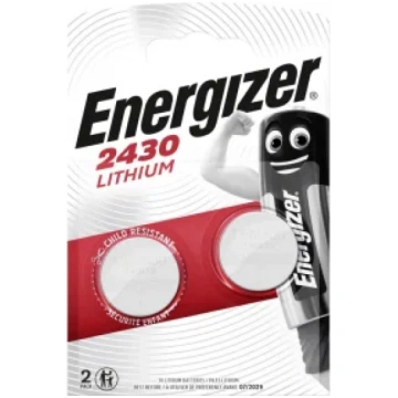 Baterija litija ENERGIZER CR2430 3V, 2 gabals 5209