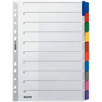 Leitz 43210000 tab index Blank tab index Cardboard