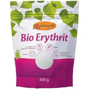 Birkengold organiskais eritritols, 500 g maisiņā,