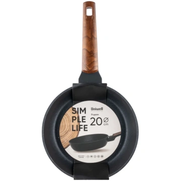 Pannas ar nelipīgu pārklājumu UNIWELL BLACK, 20 cm