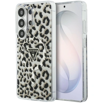 Guess IML Leopard Print Triangle MagSafe Aizsargap