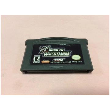 Lietots - GAME BOY ADVANCE WWF ROAD TO WRESTLEMANI
