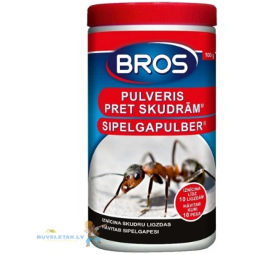 Pulveris pret skudrām Bros 100gr 22497