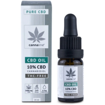CBD eļļa 10% - THC-FREE 1000 mg
