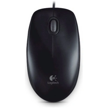 Logitech Mouse B100 Wired Black