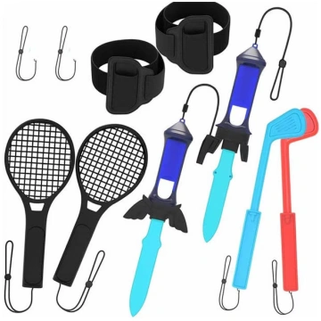 Switch 2 Mega Sports Pack - 10-in-1 Accessories Bu